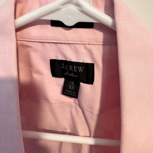 J. Crew Light Pink Dress Shirt - Picture 2 of 2